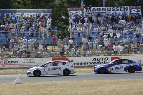 Danish Touringcar Championship vil som hidtil gæste de klassiske danske baner som FDM Jyllandsringen, Padborg Park (afbilledet) og Ring Djursland, men som noget nyt får man i 2009 sin første officielle optræden ved Copenhagen Historic Grand Prix.